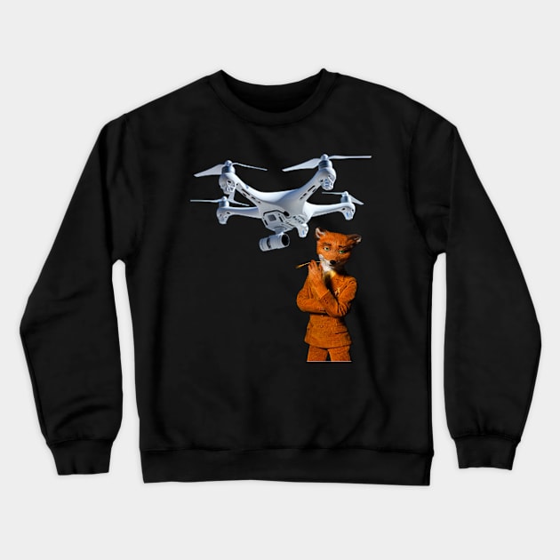 Mr. Fox Crewneck Sweatshirt by GAGO5